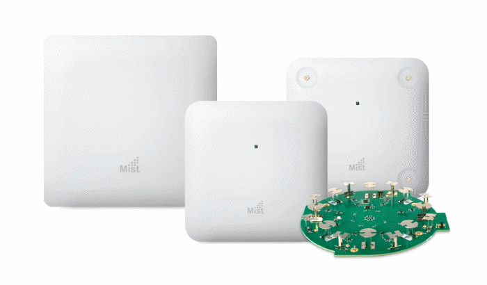 Figure 3: Juniper Access Points and Patented vBLE Array
