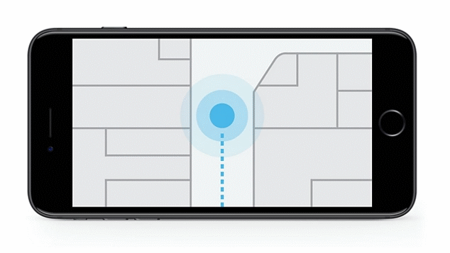 Figure 5: Wayfinding with Juniper Mist User Engagement
