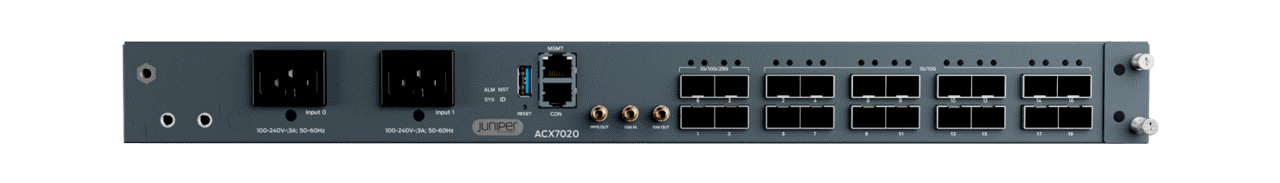 Figure 2. Juniper Networks ACX7020—engineered for Metro CSR, CE, small WAN edge access, and aggregation/pre-aggregation of a Juniper Cloud Metro