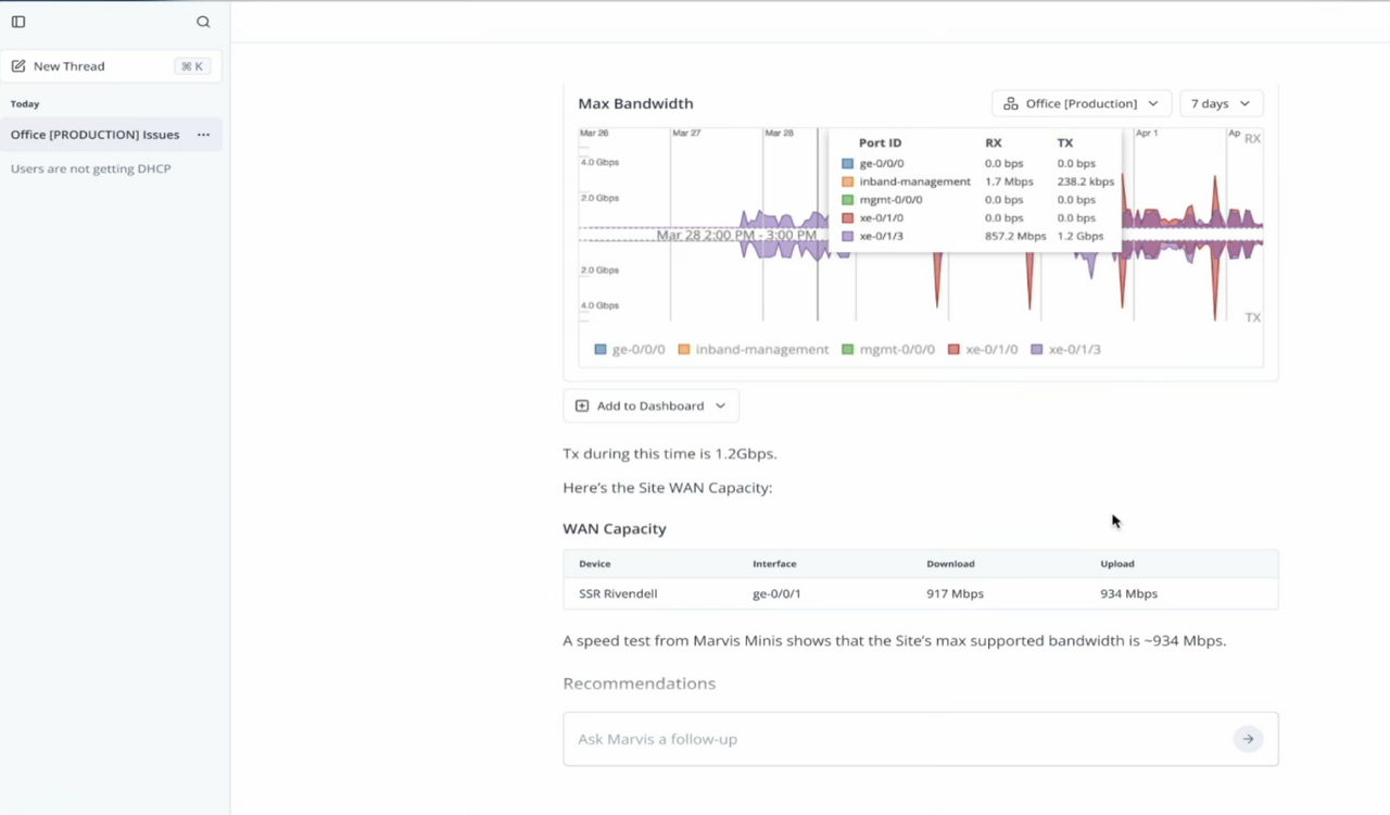 Conversational assistant with multi-agent integration