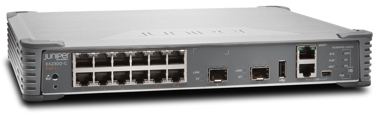 Juniper Networks EX2300 PoE+ イーサネットスイッチ EX2300-cファンレススイッチ | Juniper Networks JP