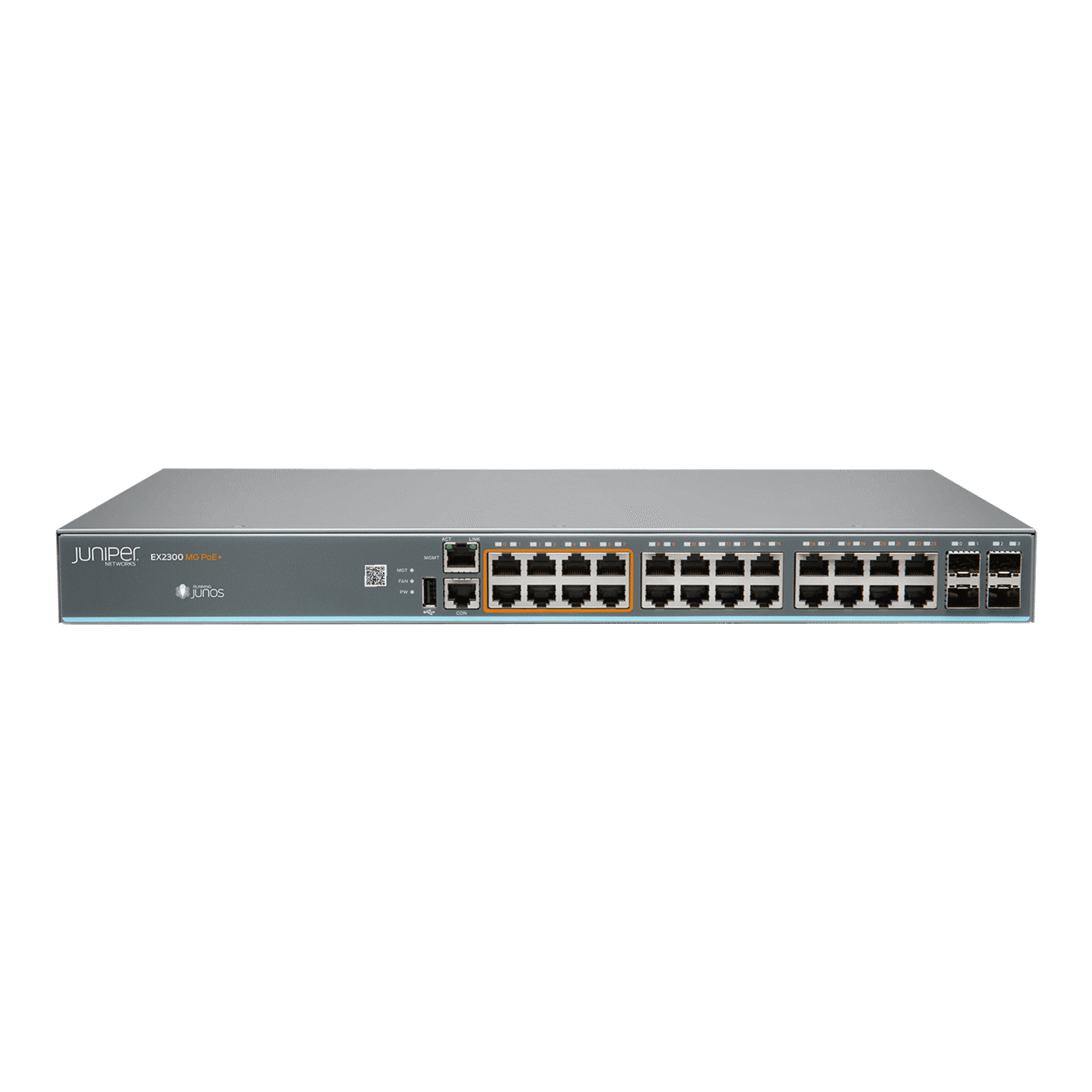 ex2300m POE24 front with top 