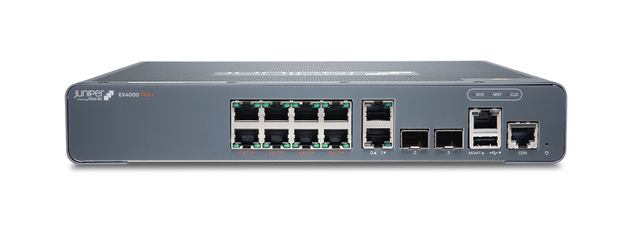 EX4000-8P Front with Top