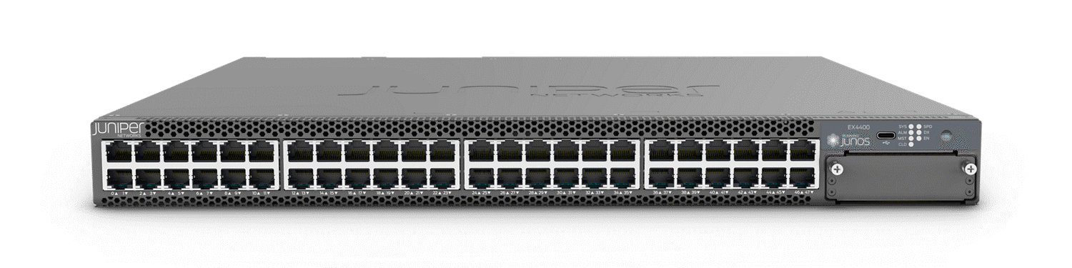EX4400 48F Mặt trước với hình ảnh nhìn từ trên xuống