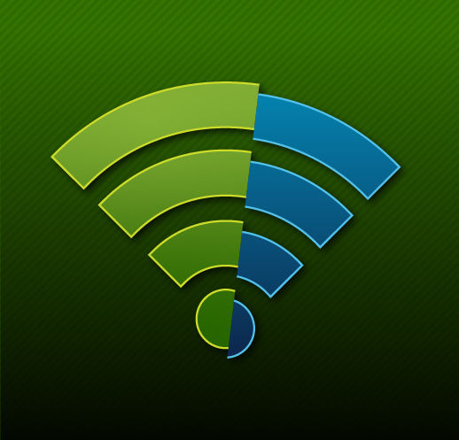 green shades WiFi signal Juniper