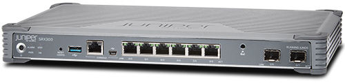 Left view of SRX300 Series Firewall
