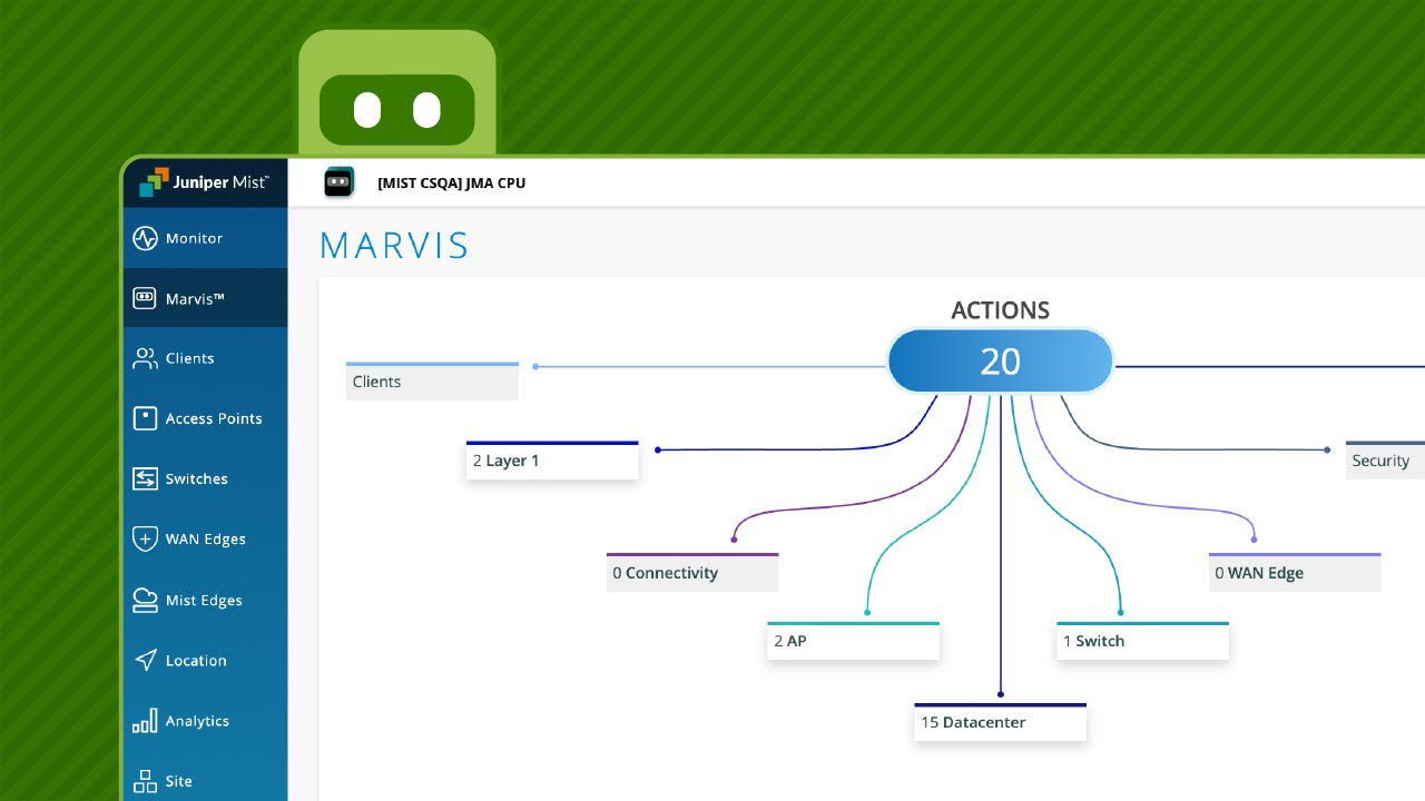 Marvis VNA for Data Center