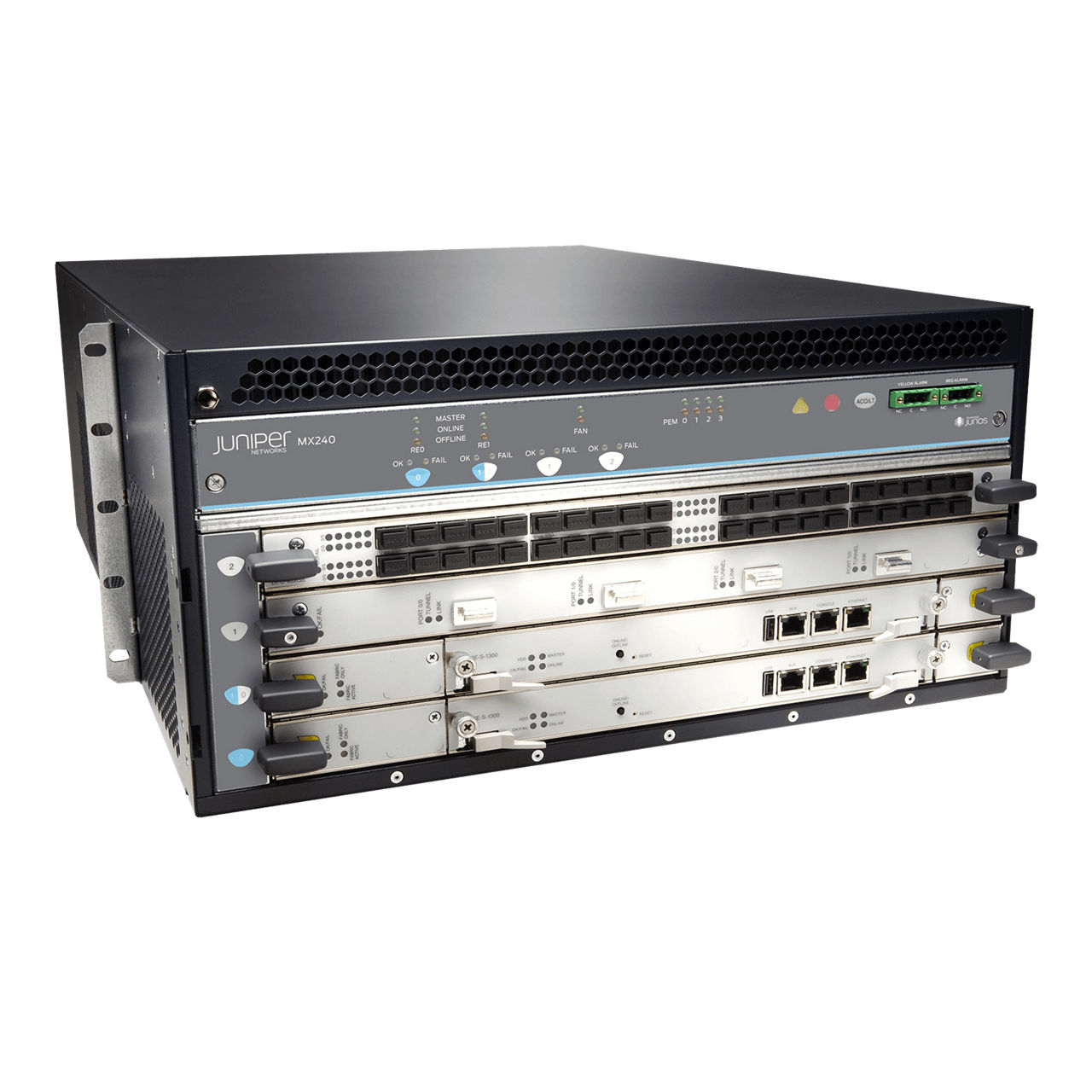 MX240 5Gユニバーサルルーティングプラットフォーム | Juniper Networks JP