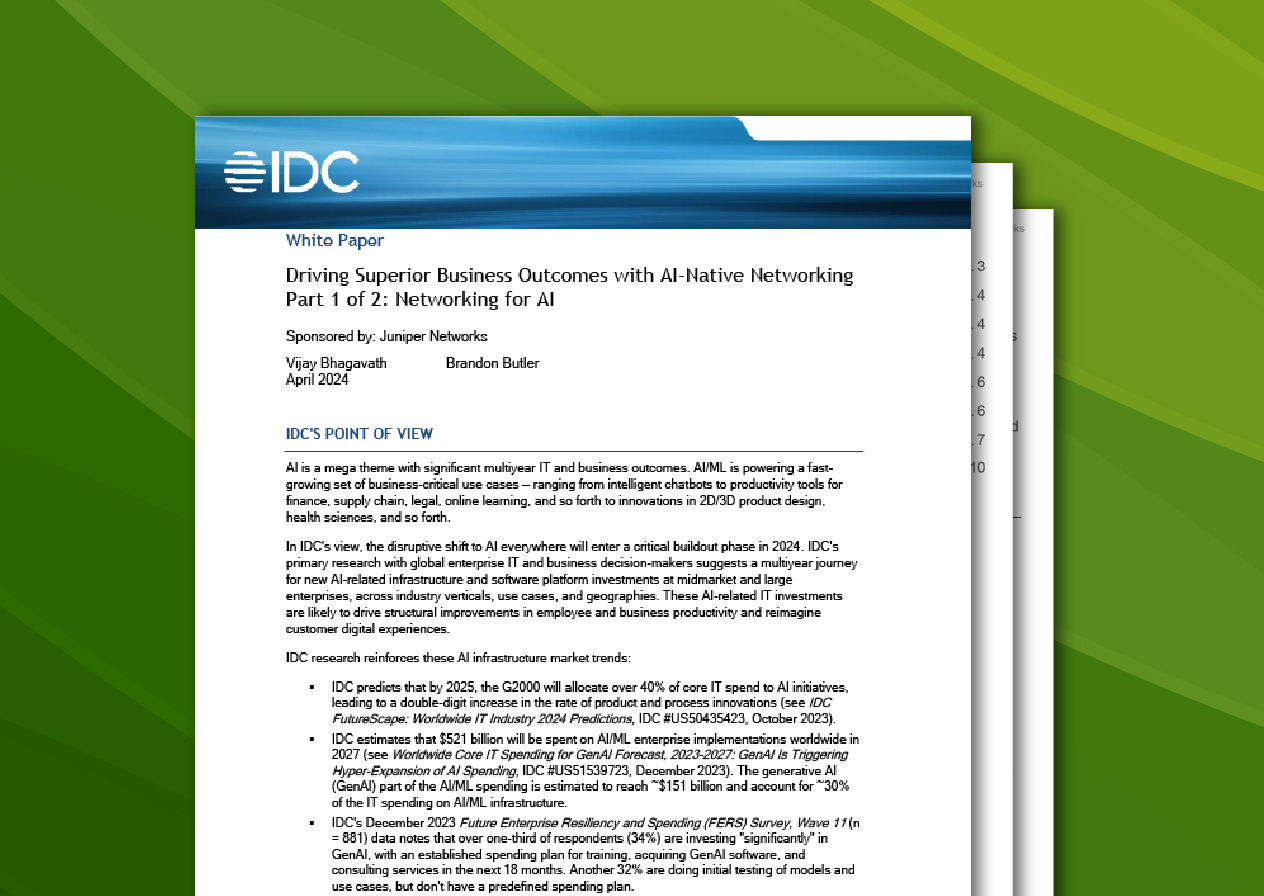 Networking for AI IDC White Paper
