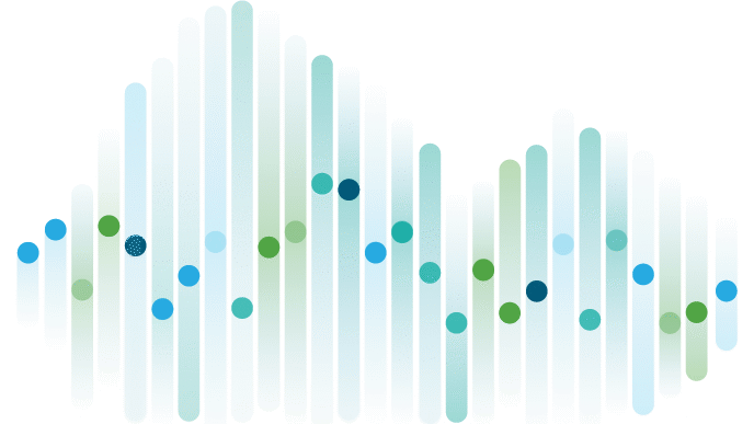 Image of graph with dots