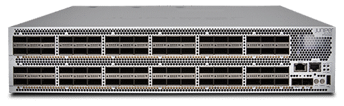 Frente con vista superior del enrutador PTX 1000