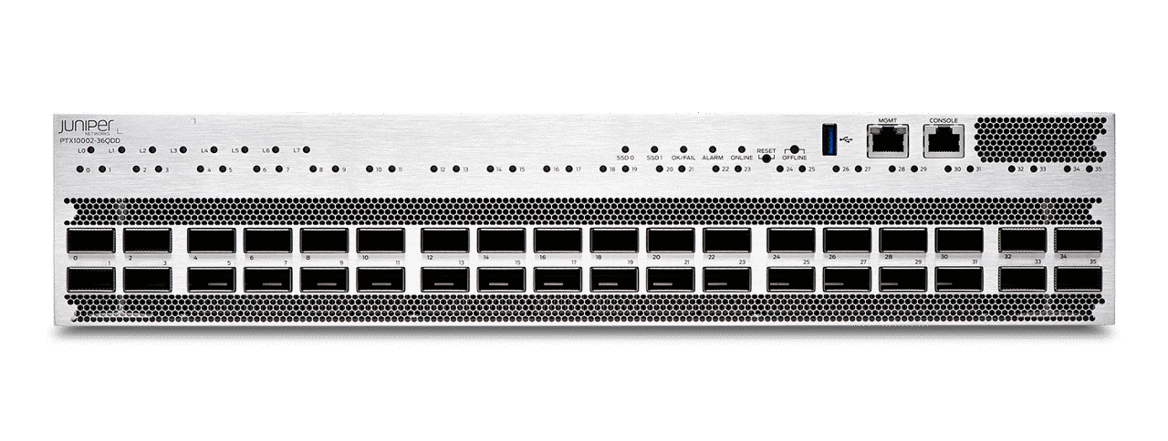PTX10002-36QDD Front View