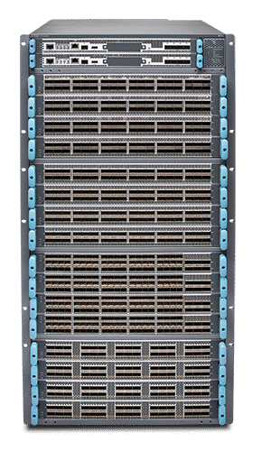 Front with Top View of PTX 10016 Router