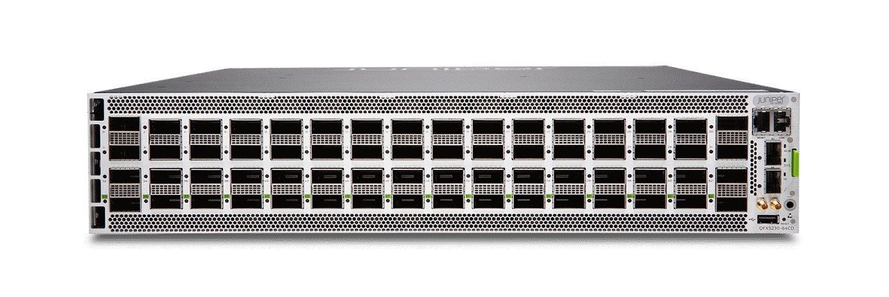 QFX5230-64CD Front with Top Image View