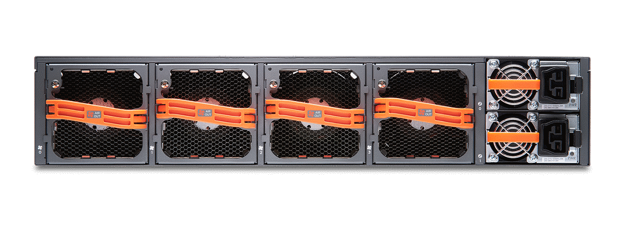 QFX5230-64CD Rear Image View