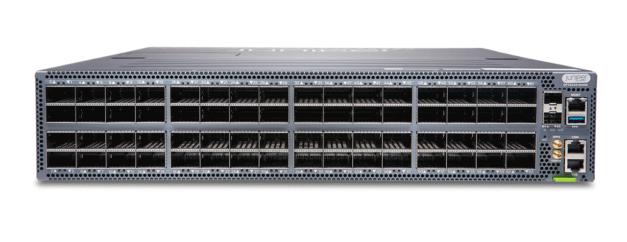 QFX5240-64OD Front with Top