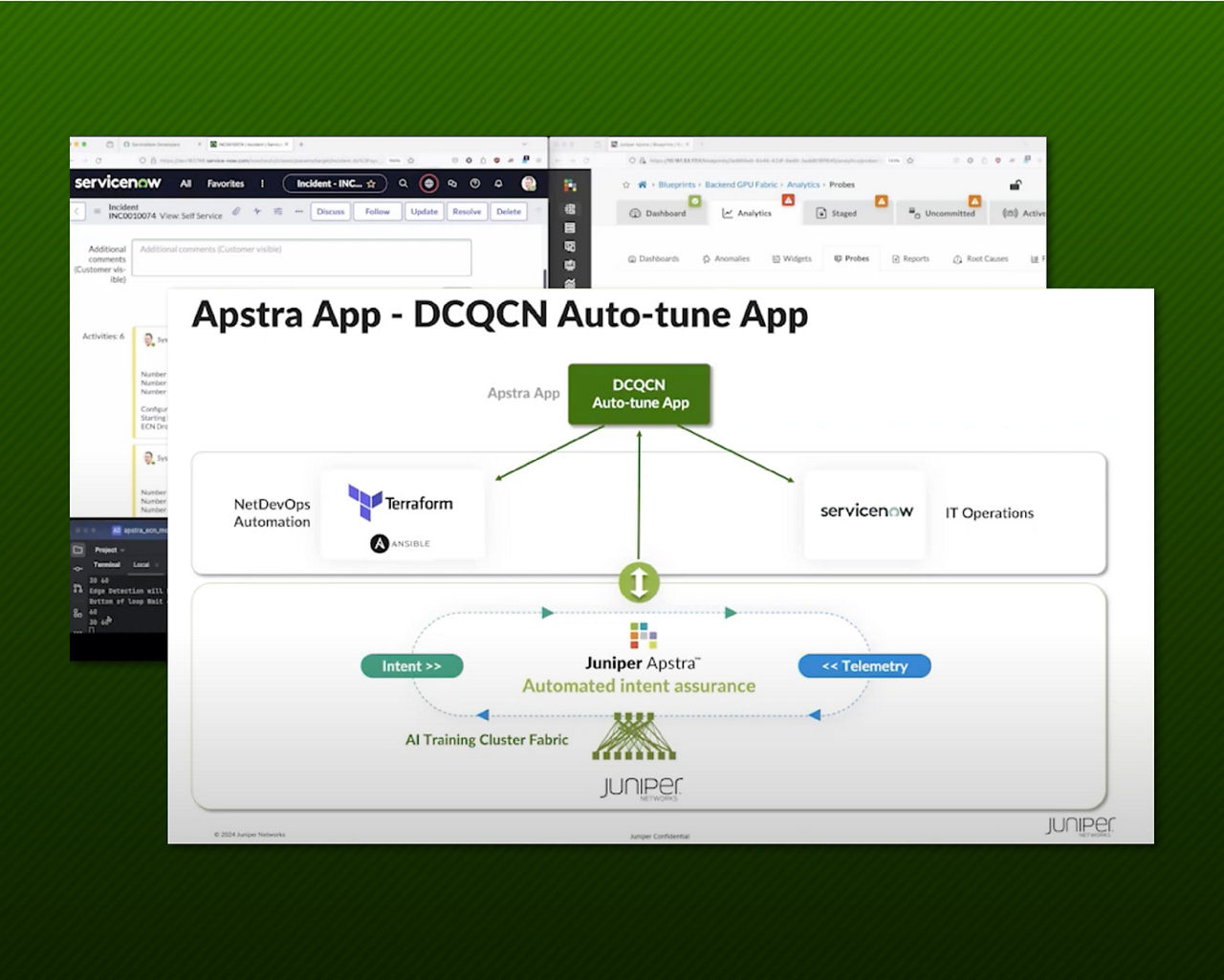 Simple operations, speedy deployments with Juniper Apstra App