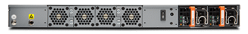 SRX4200 firewall rear low view