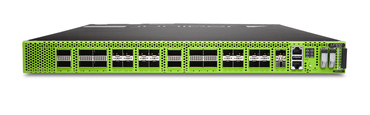 Juniper SRX4700ファイアウォールの前面イメージ
