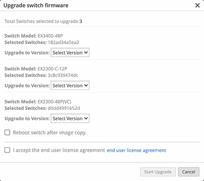 Upgrade Switch Firmware 2