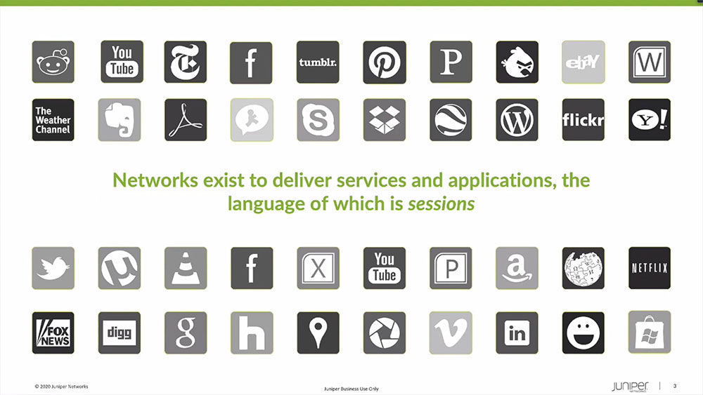 Video Introducing Juniper Session-Smart Networks