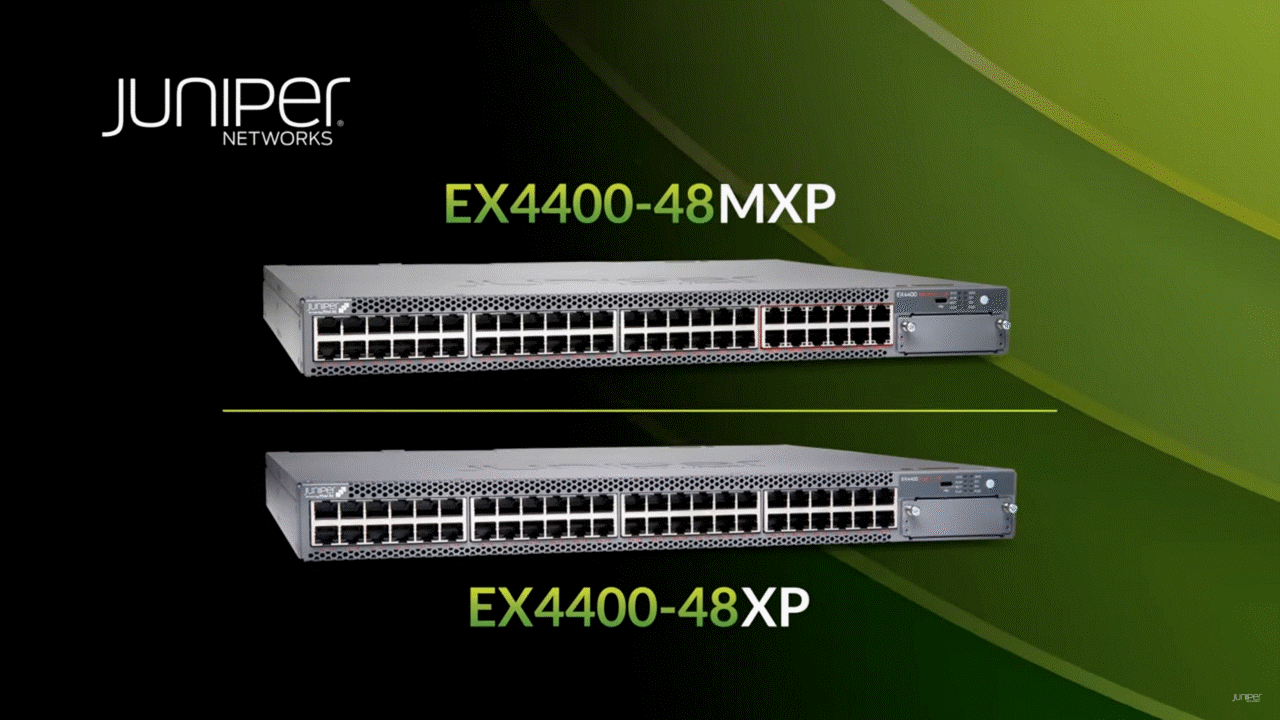 Juniper EX4400-48MXP and EX4400-48XP: The NOW Way to Switch for Smart Buildings