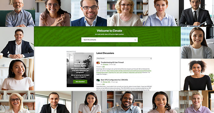 Welcome Connect with Elevate